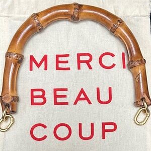 Clare V. Bamboo Handle